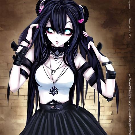 goth girl lewd|goth